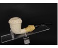 Block Meerschaum Calabash Pipe & Bamboo