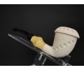 Block Meerschaum Calabash Pipe & Bamboo