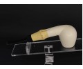 Block Meerschaum Pipe & Bamboo