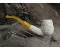 Hard Details Block Meerschaum Pipe