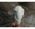 Block Meerschaum Elephant Pipe