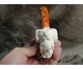 Block Meerschaum Hunter Dog Pipe