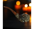 Two-Faced Skull Meerschaum Pipe