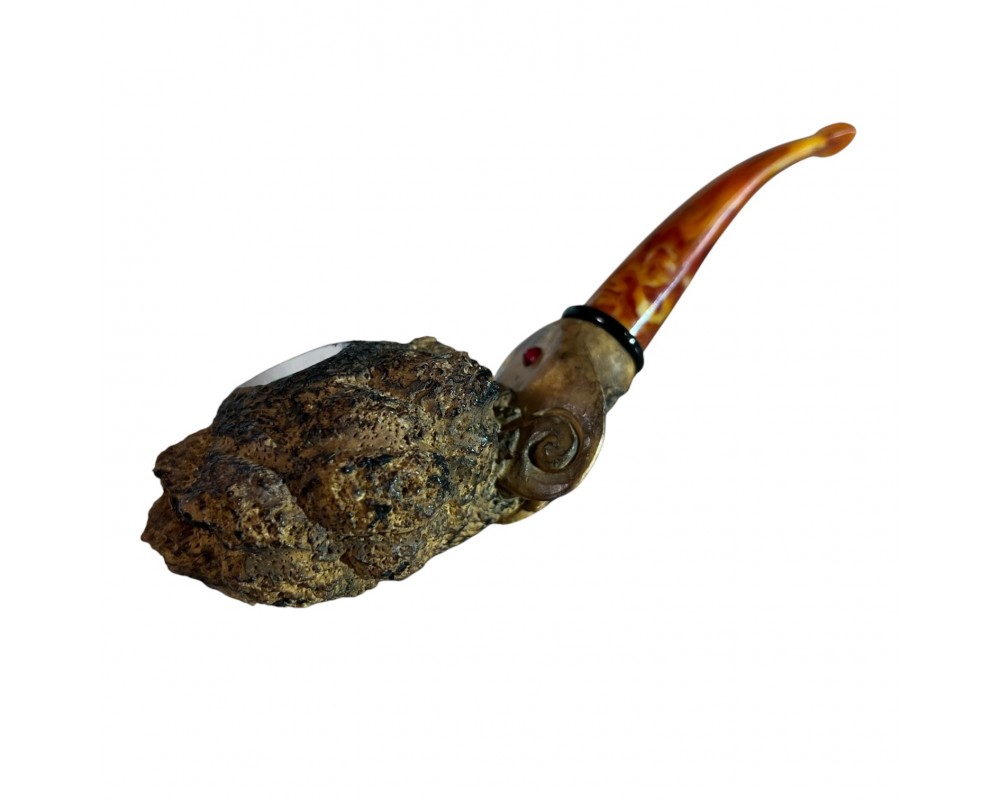 The Primeval King Meerschaum Pipe