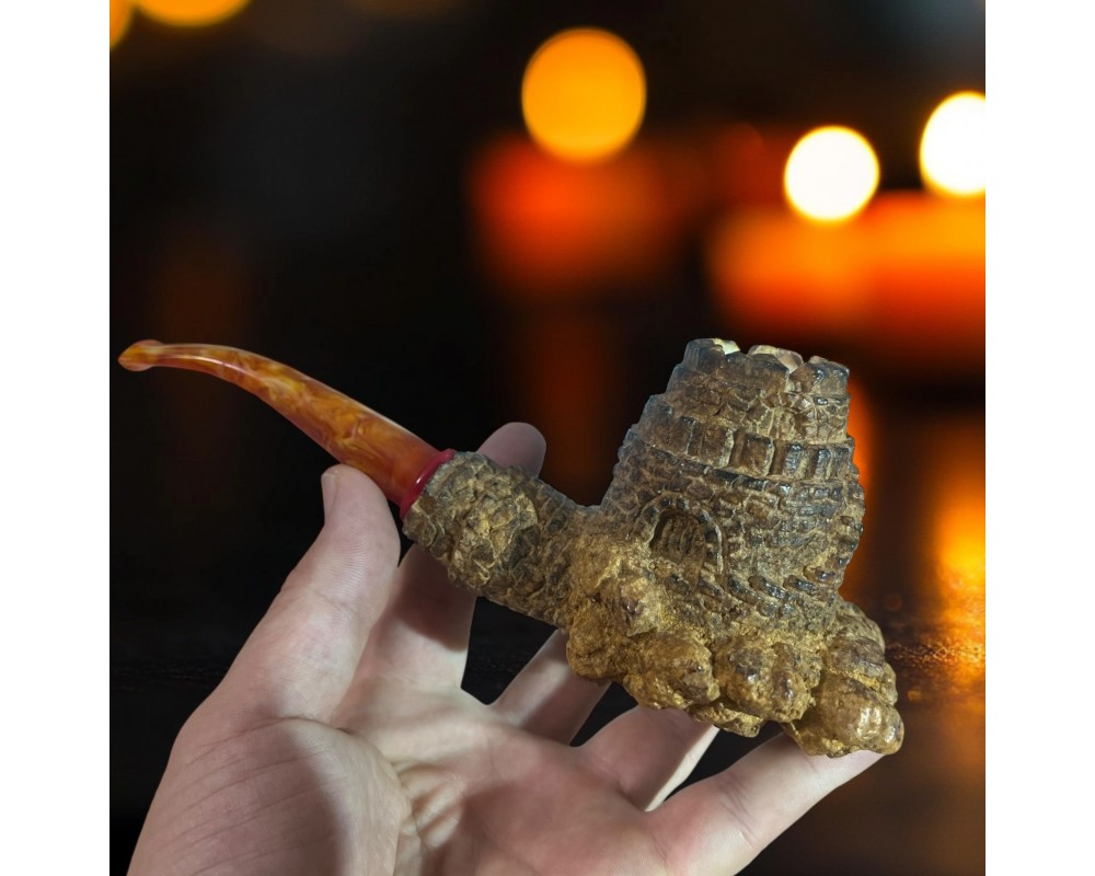 A Historic Meerschaum Castle Pipe