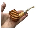Gilded Helix Meerschaum Pipe