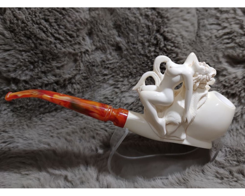Block Meerschaum Lady Pipe