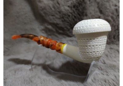 Block Meerschaum Calabash Pipe