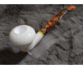 Block Meerschaum Calabash Pipe