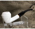 Meerschaum Carved Bulldog Pipe