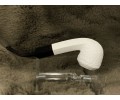 Meerschaum Rustic Bulldog Pipe