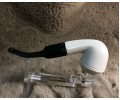 Block Meerschaum Panel Shank Bulldog Pipe Block Meerschaum Panel Shank Bulldog Pipe