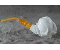 Block Meerschaum Eagle Claw Pipe