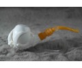 Block Meerschaum Eagle Claw Pipe