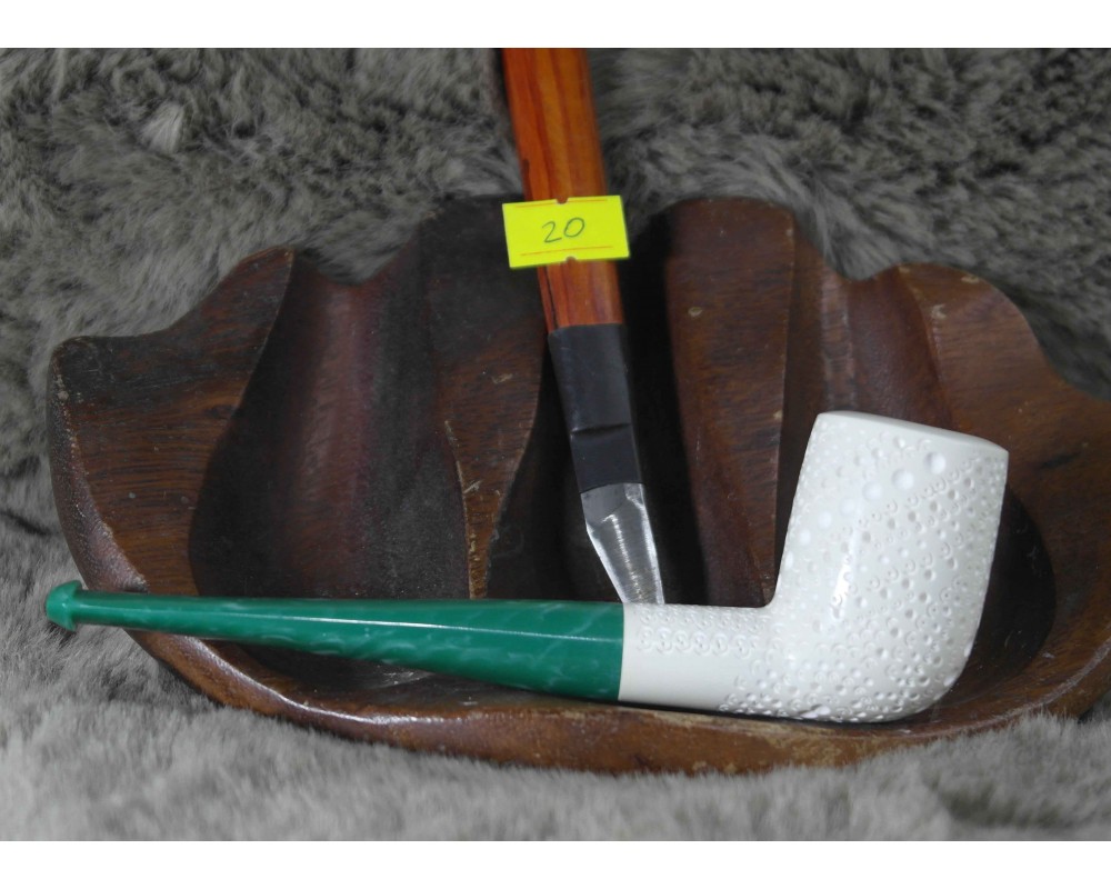 Block Meerschaum Billiard Pipe