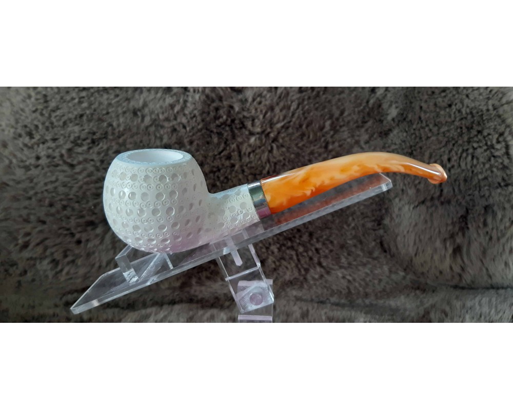 Handmade Block Meerschaum Pipe