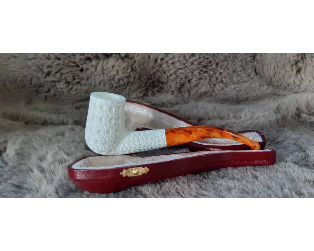 Handmade Block Meerschaum Pipe Handmade Block Meerschaum Pipe