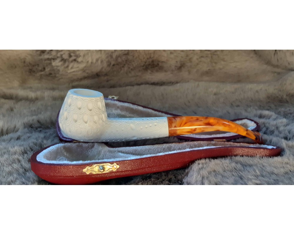 Handmade Block Meerschaum Pipe Handmade Block Meerschaum Pipe