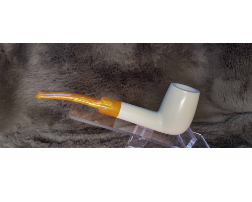 Handmade Block Meerschaum Pipe