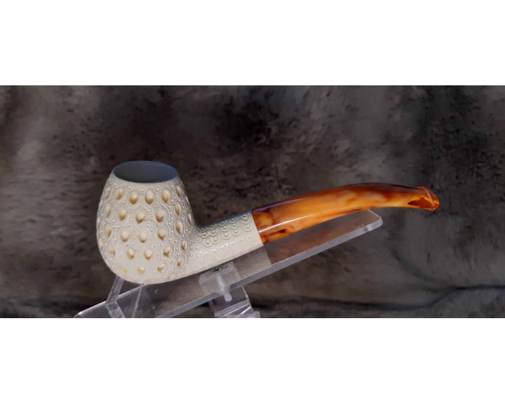 Handmade Block Meerschaum Pipe