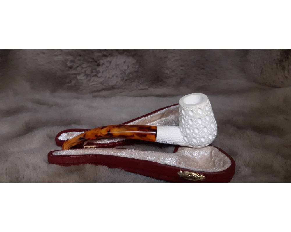 Handmade Block Meerschaum Pipe Handmade Block Meerschaum Pipe