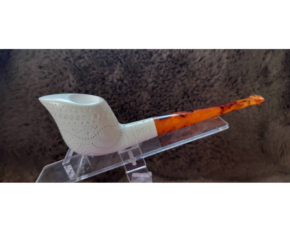 Handmade Block Meerschaum Pipe