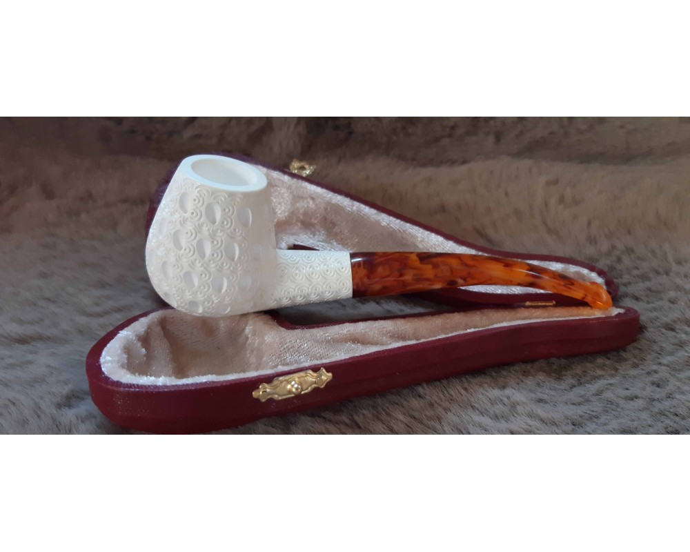 Handmade Block Meerschaum Pipe