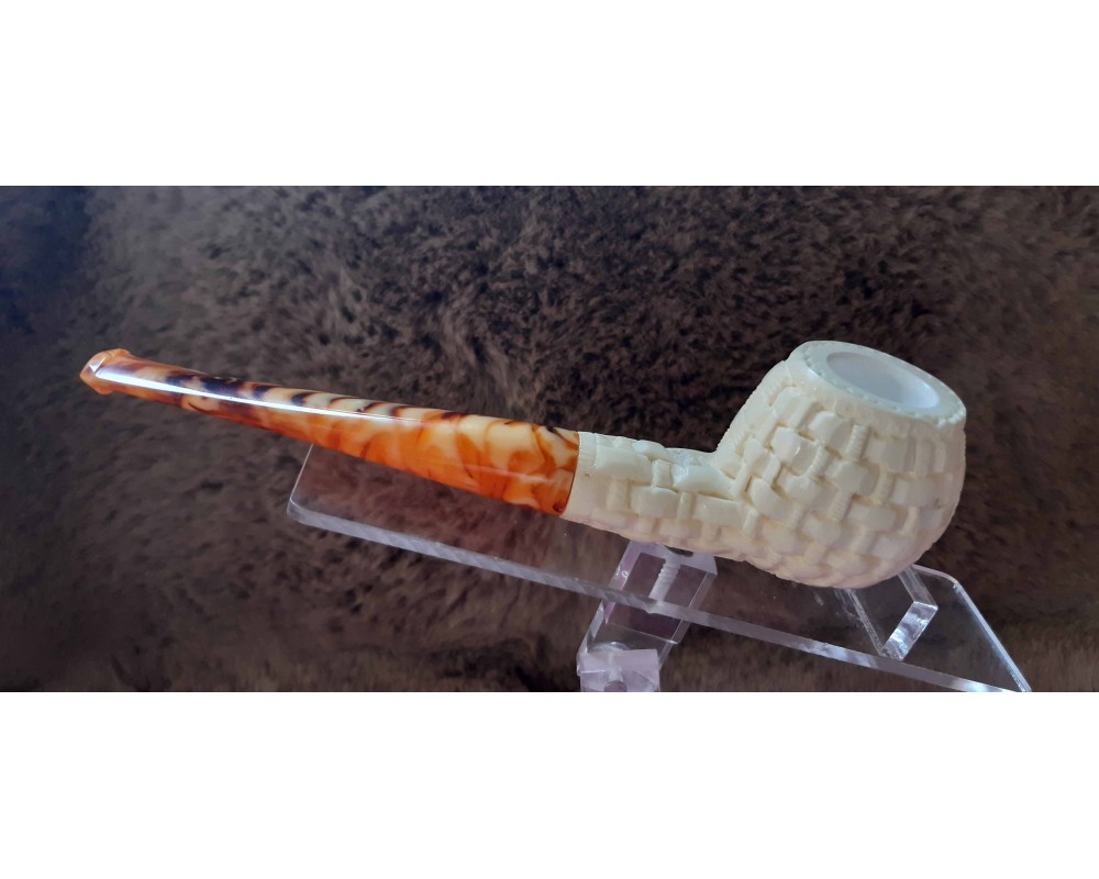 Handmade Block Meerschaum Pipe Handmade Block Meerschaum Pipe
