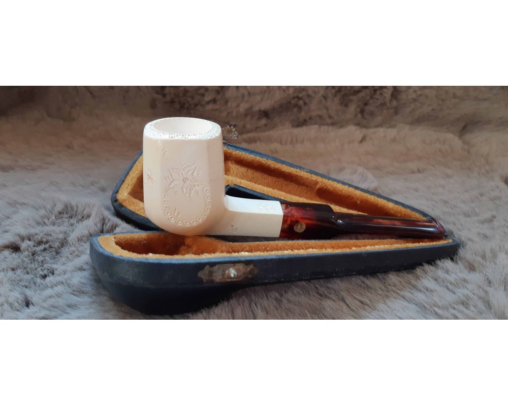 Handmade Block Meerschaum Pipe