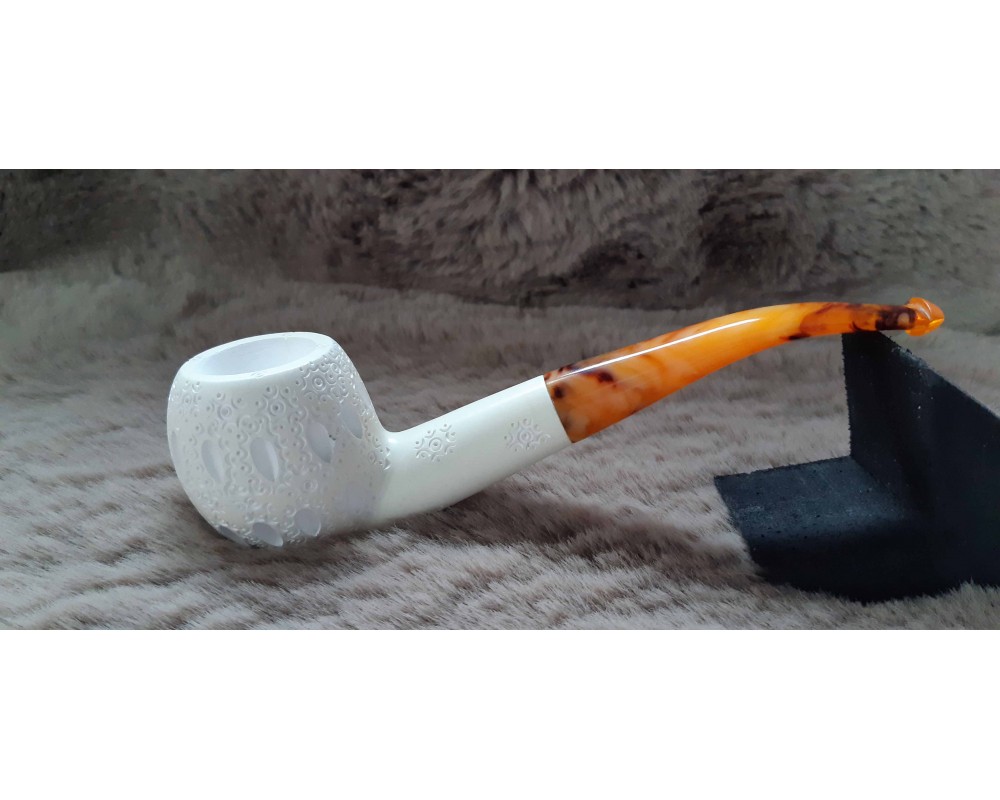 Handmade Block Meerschaum Pipe