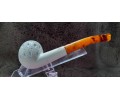 Handmade Block Meerschaum Pipe