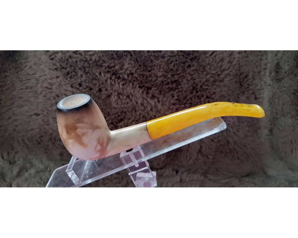 Handmade Block Meerschaum Pipe