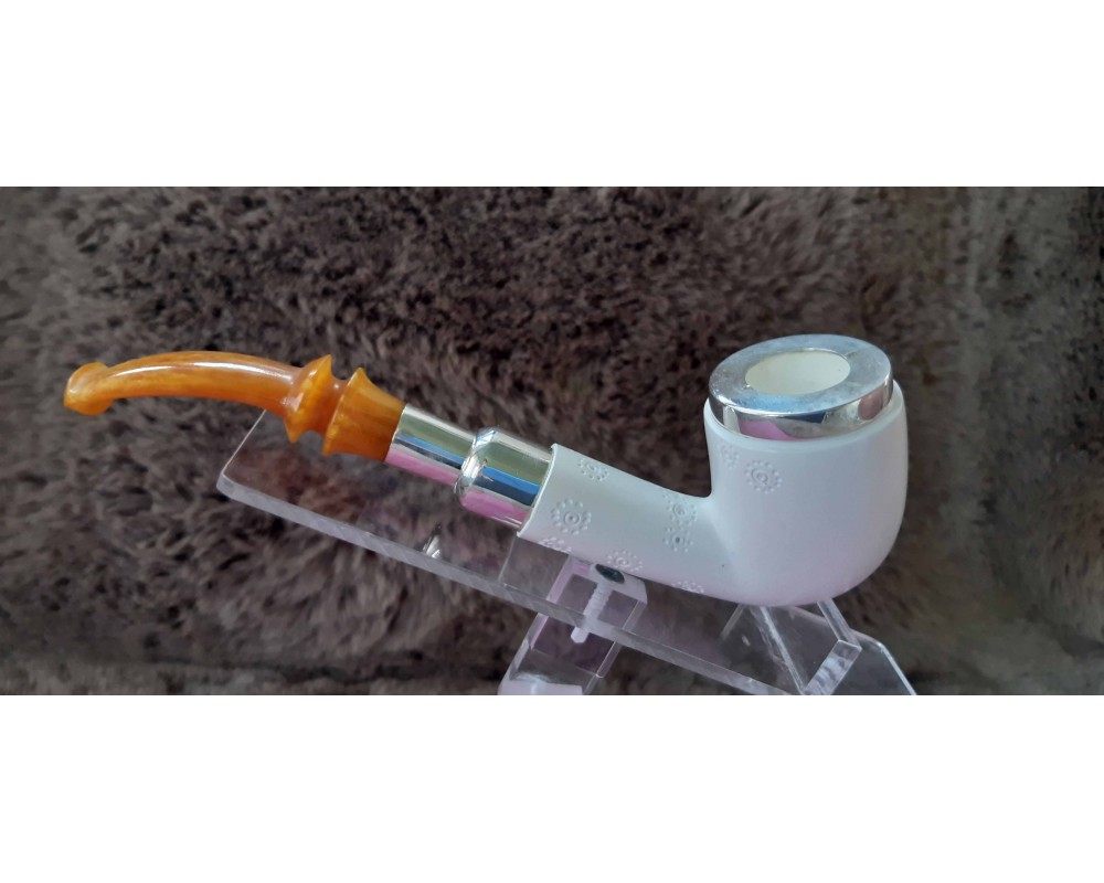 Handmade Block Meerschaum Pipe