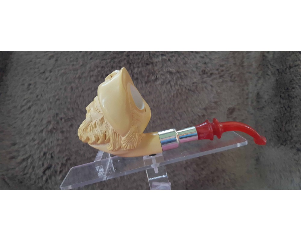 Handmade Block Meerschaum Pipe