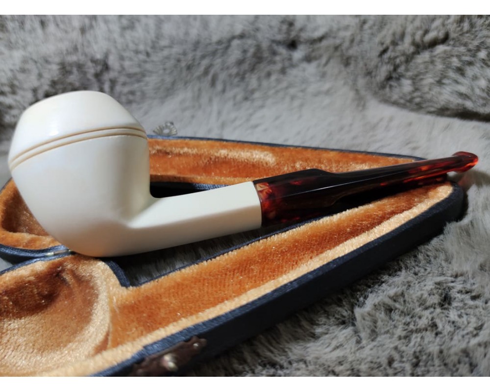Block Meerschaum Buldog Pipe