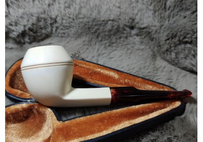 Block Meerschaum Buldog Pipe
