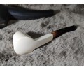 Block Meerschaum Vulcunate Pipe