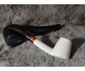 Block Meerschaum Vulcunate Pipe