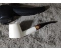 Block Meerschaum Vulcunate Pipe