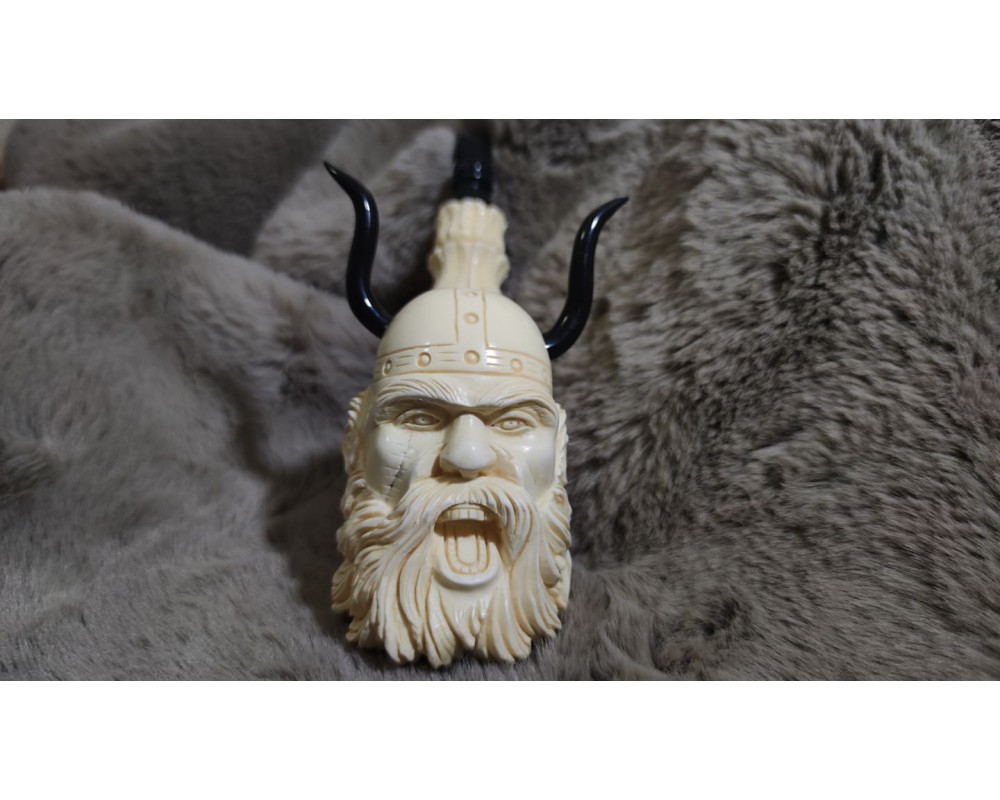 Block Meerschaum Special Viking King Pipe (XXL) Block Meerschaum Special Viking King Pipe (XXL)