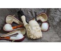 Block Meerschaum Special Viking King Pipe (XXL) Block Meerschaum Special Viking King Pipe (XXL)