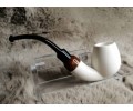 Epoxy with Block Meerschaum Pipe
