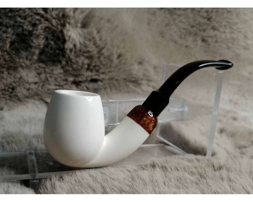 Epoxy with Block Meerschaum Pipe