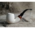 Epoxy with Block Meerschaum Pipe