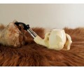 Block Meerschaum Silvery Eagle Claw Pipe