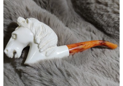 Meerschaum Horse Pipe