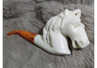 Meerschaum Horse Pipe