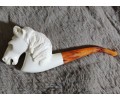 Meerschaum Horse Pipe