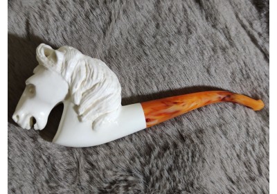 Meerschaum Horse Pipe