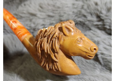Meerschaum Horse Pipe